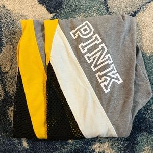 Pink Victoria’s Secret YOGA pants L